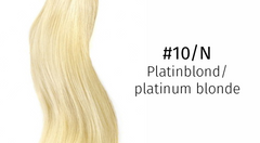 Premium real hair extensions - 25 strands - 50 cm